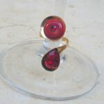 טבעת מרגנית טיפה – במבחר צבעים